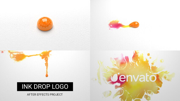 VideoHive Ink Drop Logo 37139870