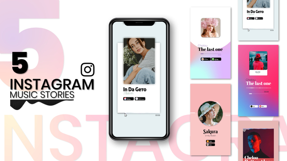 VideoHive Instagram Story Music Visualizer 36637349