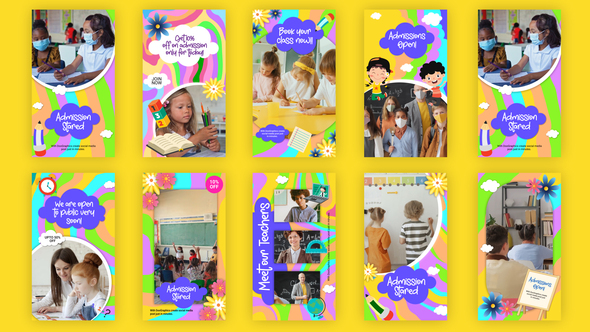 VideoHive Kids School Instagram Story 36746033