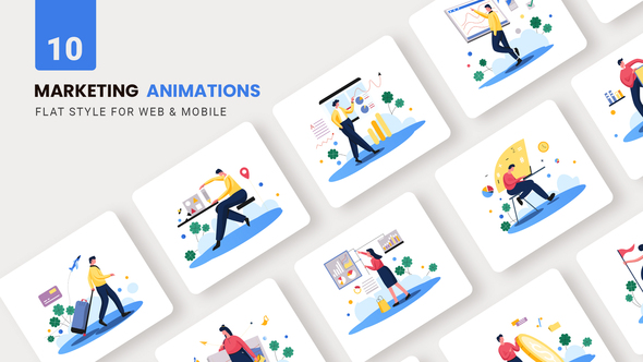 VideoHive Marketing Animations - Flat Concept 37135895
