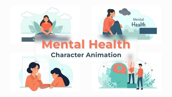 VideoHive Mental Health Character Animation Scene Pack 37070302 ...