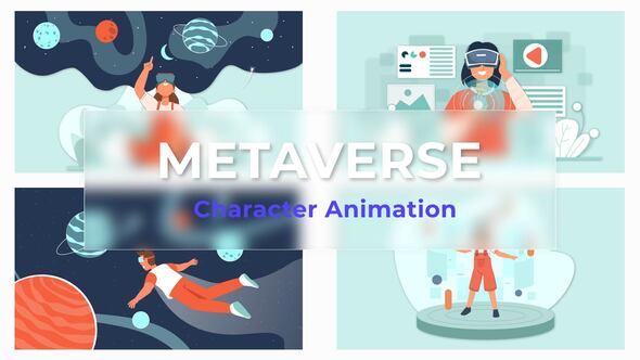 VideoHive Metaverse Explainer And Animated Scene Pack 36813026