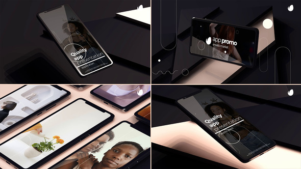 VideoHive Minimal App Promo 36740732