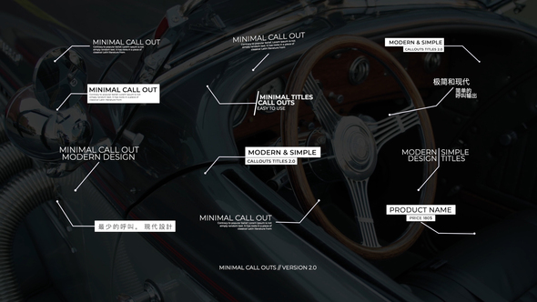 VideoHive Minimal Call Outs 2.0 | FCPX 38351277