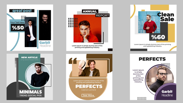 VideoHive Minimal Posts - Stories 39655137