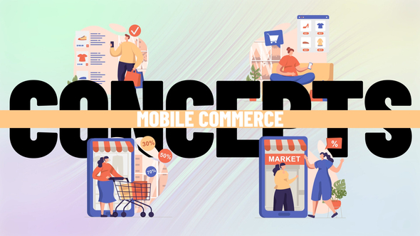 VideoHive Mobile commerce – Scene Situation 36653944