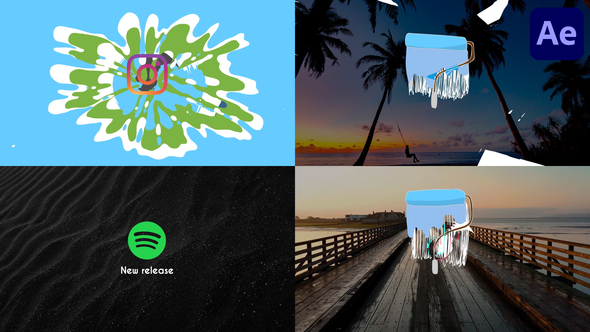 VideoHive Paint Logo for After Effects 36976593