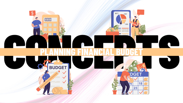 VideoHive Planning financial budget - Scene Situation 36654213