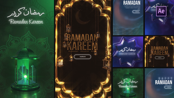 VideoHive Ramadan Stories Pack 36924128