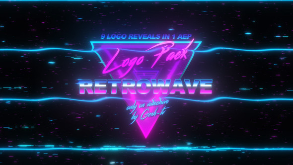 VideoHive Retrowave Logo 35939832