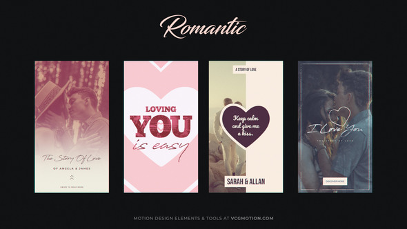 VideoHive Romantic Stories 36946815