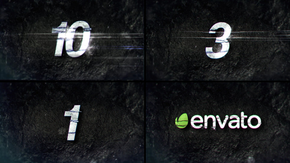 VideoHive Shatter Countdown 22379000