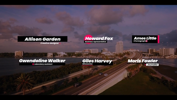 VideoHive Simple Lower Thirds For After Effects 36709172