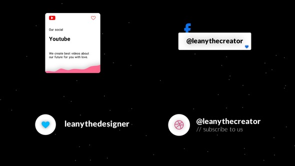 VideoHive Social Media Lower Thirds 36601078