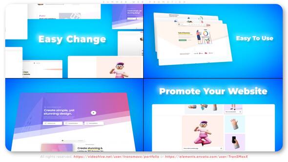 VideoHive Summer Web Promotion 37165481