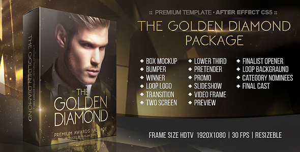 The Golden Diamond Awards Package