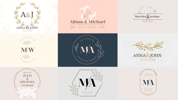 VideoHive Wedding Titles 37122129