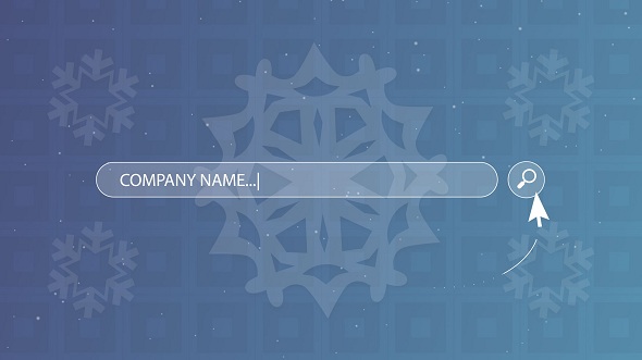 VideoHive Winter Search logo 19050343