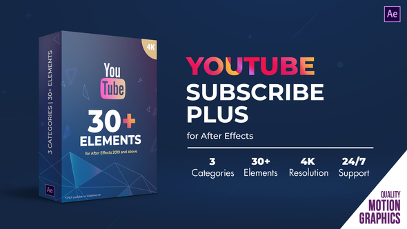 VideoHive Youtube Subscribe Plus 35411275