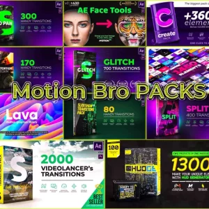 Motion Bro All Packs For After Effects 2020