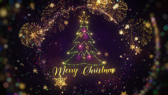 Merry Christmas Intro - 41826552 VideoHive