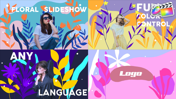 VideoHive Floral Slideshow | FCPX 43175133