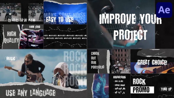 VideoHive Rock Promo for After Effects 47834661