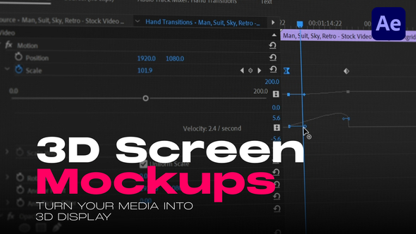 VideoHive 3D Screen Mockups 48356484