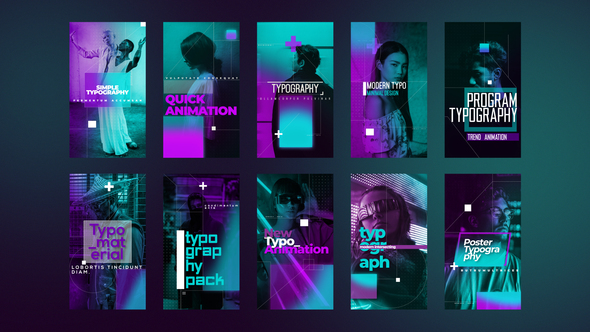 VideoHive Abstract Instagram Stories 48318220