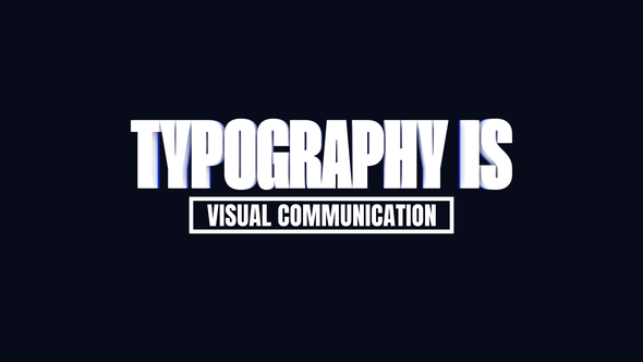 VideoHive Abstract Text Animations 48342106