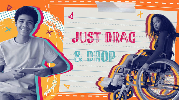 VideoHive Back to School Collage Style Promo 47710426