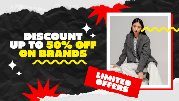 VideoHive Black Friday Sale Slider Promo 48163243