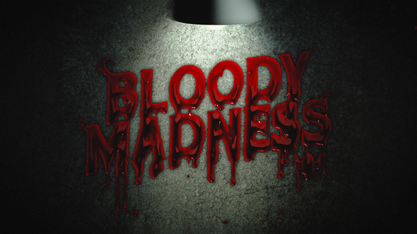 VideoHive Bloody Madness Intro 48300875