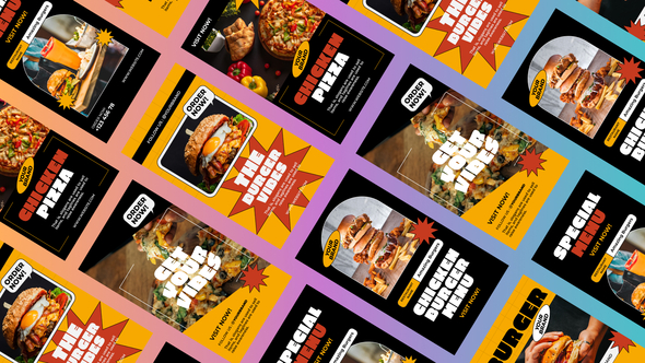 VideoHive Burger King Reels & Stories 48352599