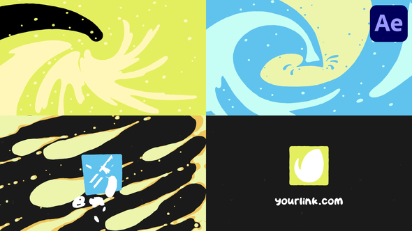 VideoHive Colorful Wave Logo for After Effects 48885432