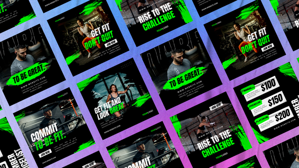 VideoHive Corma Gymer Media Posts 48914201