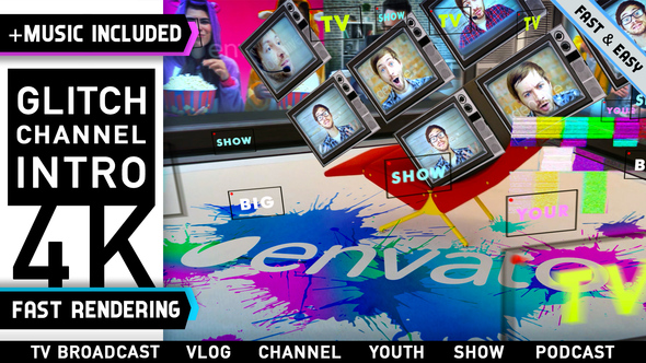 VideoHive Crazy Podcast Show Intro 24722708