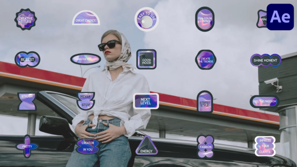 VideoHive Creative Titles for After Effects 48235744