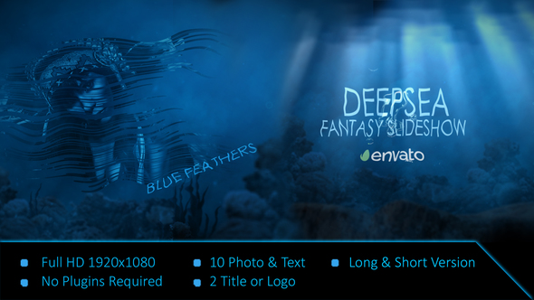VideoHive Deep Sea Fantasy Slideshow 22531054