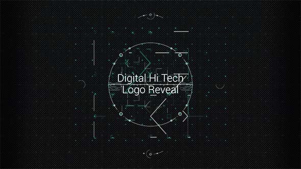 VideoHive Digital Hi Tech Logo Reveal 11395309
