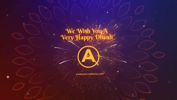 VideoHive Diwali Message 48816277