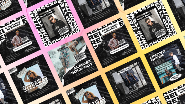 VideoHive Dropnot Streetwear Typography Posts 48131963