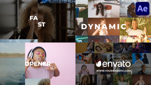 VideoHive Dynamic Promo Opener for After Effects 48161603