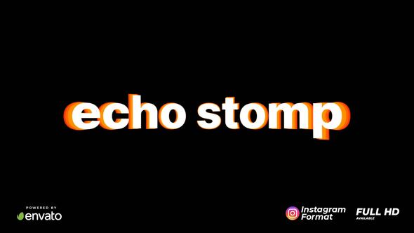 VideoHive Echo Stomp Intro 48673632