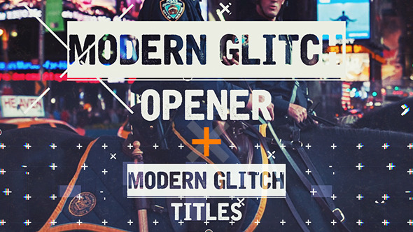 VideoHive Epic Modern Glitch Opener 11468287