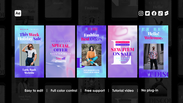 VideoHive Fashion Instagram Stories 48774806