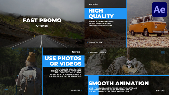 VideoHive Fast Promo for After Effects 48361380