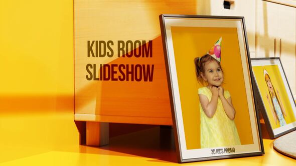 VideoHive 3d Kids room Promo 50332669