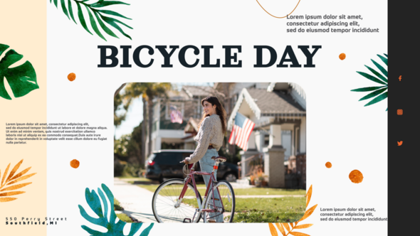 VideoHive Bicycle Day 50099094