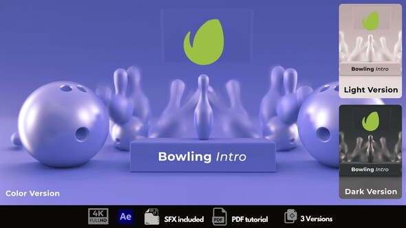 VideoHive Bowling Logo 50398737